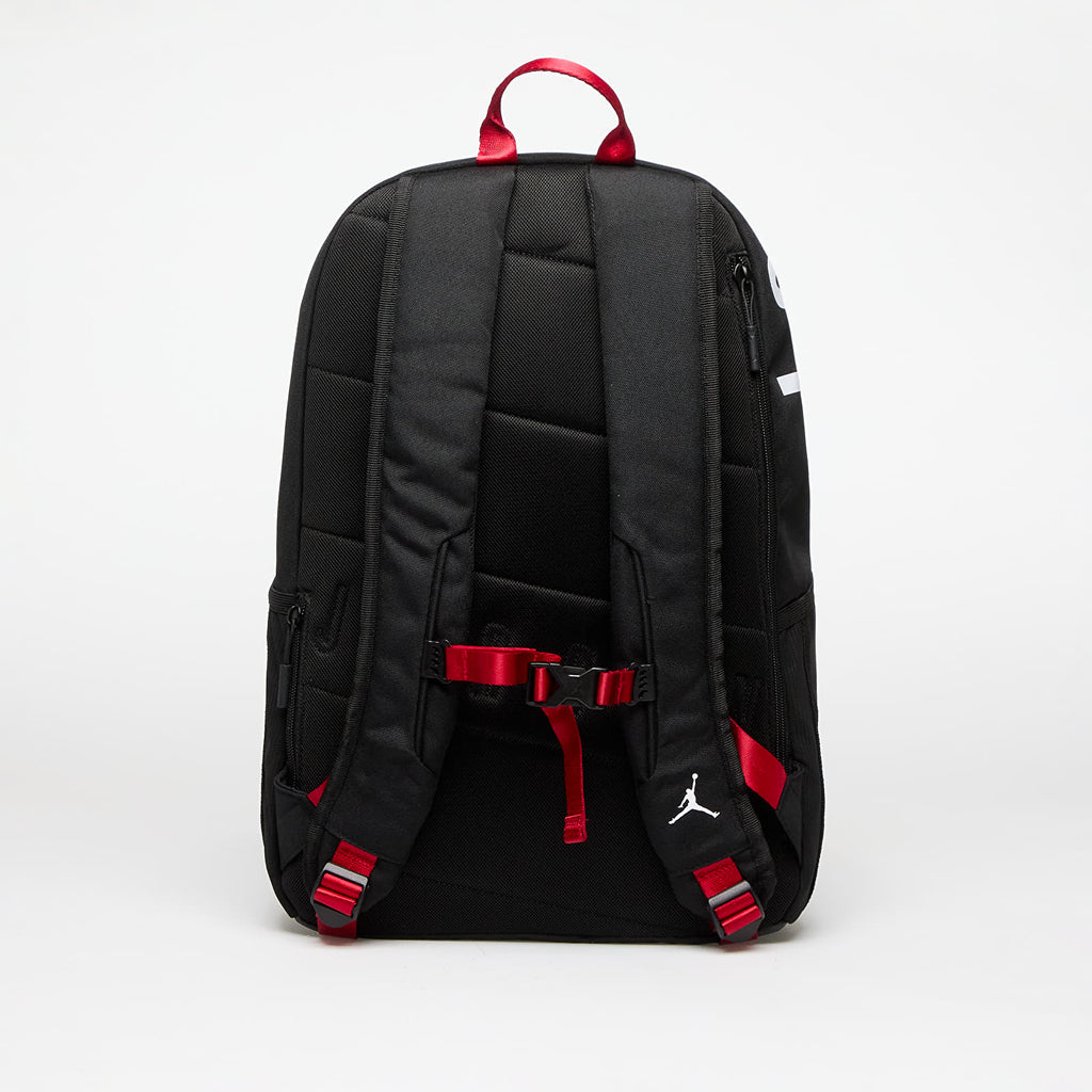 Jordan zaino scuola JAM AIR PATROL BACKPACK nero con logo bianco