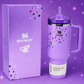 Stanley 40oz Star Glow Tumbler with Handle and Straw