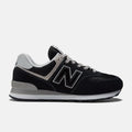 New Balance Men's 574 Core Shoes - Black/White